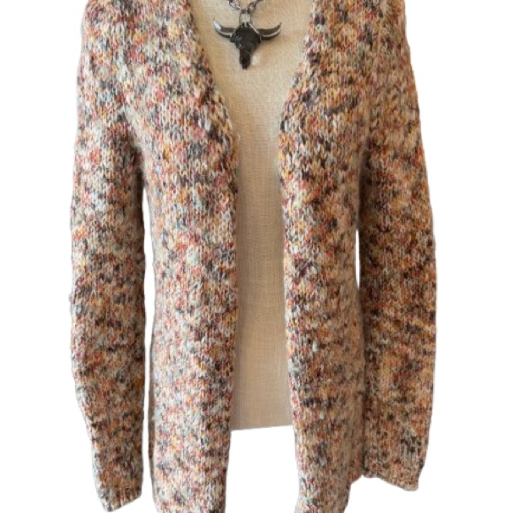 Maurices Multicolor Knit Cardigan Sweater